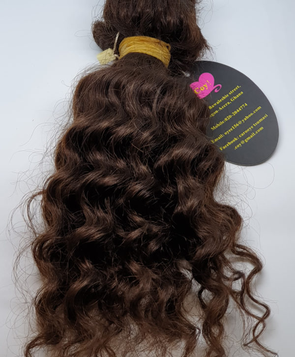 Brazilian Curly Hair 14 Inches, Colors: 2, 1B - COY: Hair and More