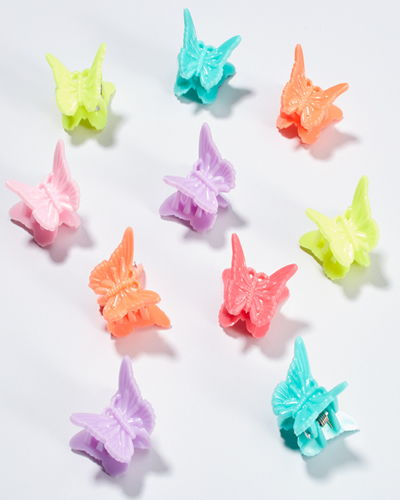 Assorted Colors Butterfly Claw Hair Clips