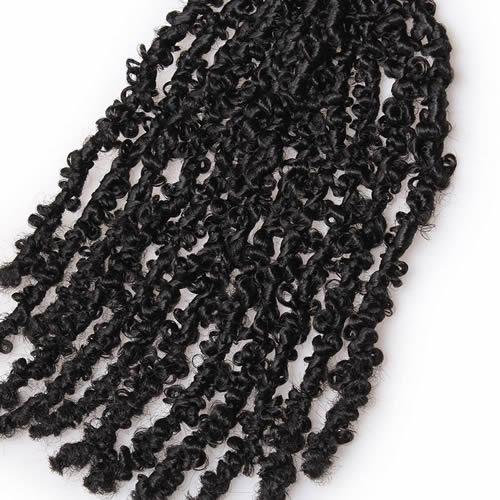 Distressed Faux Locs Crochet Hair