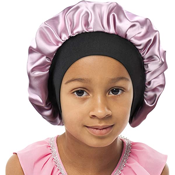 Kiss Kids Satin Braid Bonnet