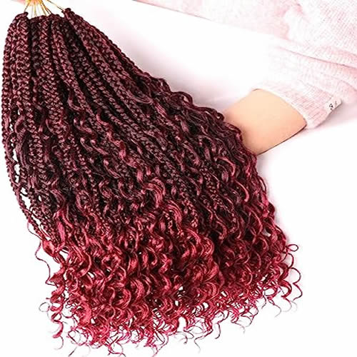 Synthetic Afro Kinky Curly Crochet Braids