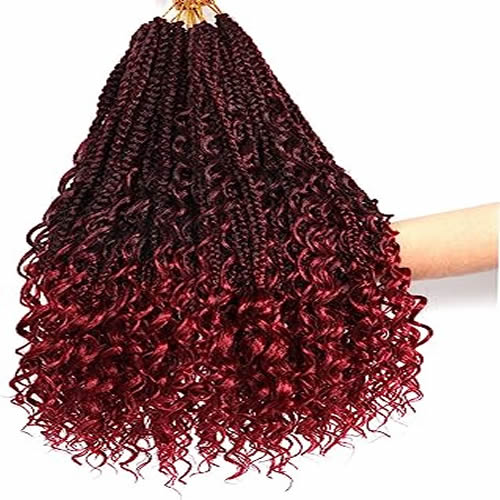 Synthetic Afro Kinky Curly Crochet Braids