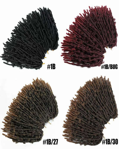 Distressed Faux Locs Crochet Hair