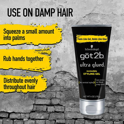 Schwarzkopf Got2b Ultra Glued Styling Gel