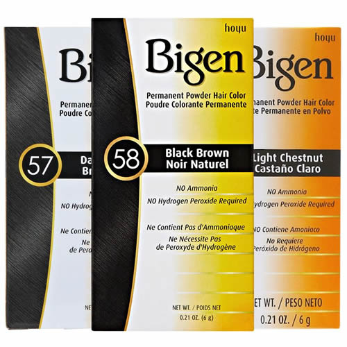 Bigen Hair Color Permanent Powder