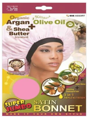 Organic SUPER JUMBO Satin Sleep Cap