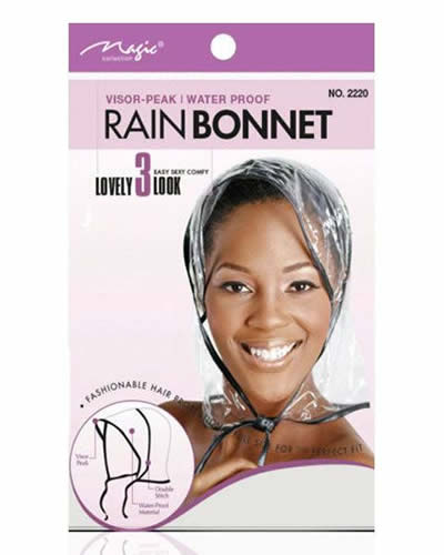 Magic Collection Rain Bonnet Women's