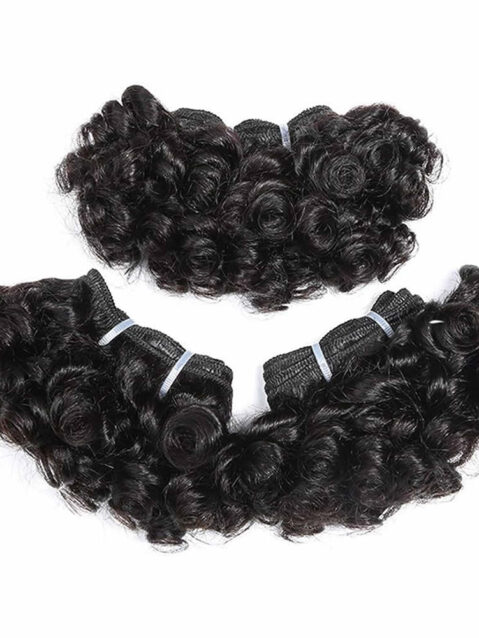 Loose Wave Virgin Hair 8 Inches, Color: 1B