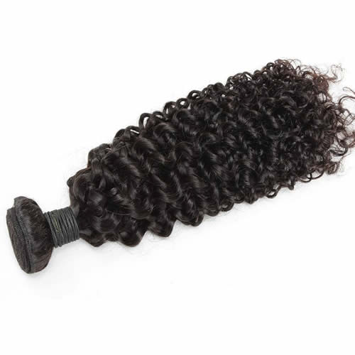 Loose Curl Virgin Hair 8 Inches, Color: 1B