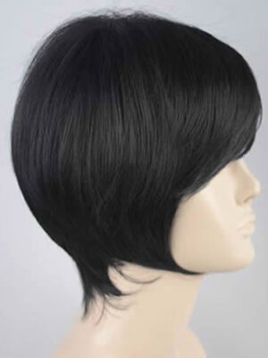 HH Dayo 100% Human Hair Wig, Color: 1B