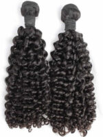 Loose Curl Virgin Hair 8 Inches, Color: 1B