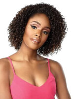HH Jerry Curl 100% Human Hair Wig, Color: 2, 1B