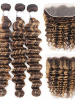 HE Blue 100% Human Hair Wig