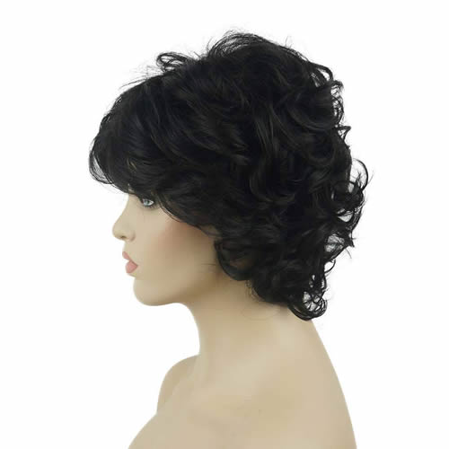 Tigo 100% Human Hair Wig, Color: 1B