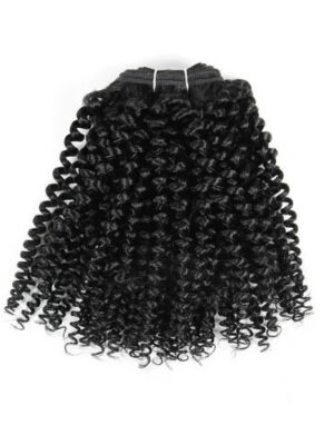 Kinky Curl Virgin Hair – 8 – 20 Inches – Color: 1B