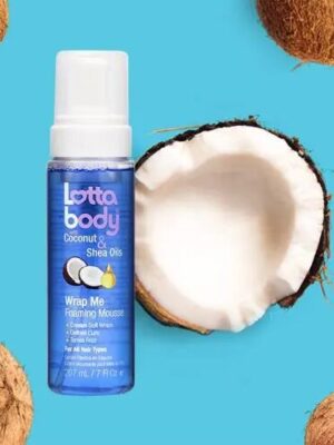 Lottabody-WRAP-ME-FOAMING-MOUSSE-Coiffante-COCONUT-SHEA-OILS-207ML